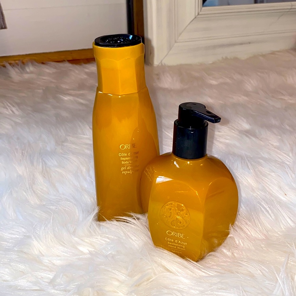 Oribe body wash and hand soap